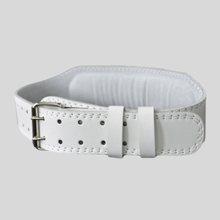 Ceinture de force musculation Gymforward Blanc / S 110CM