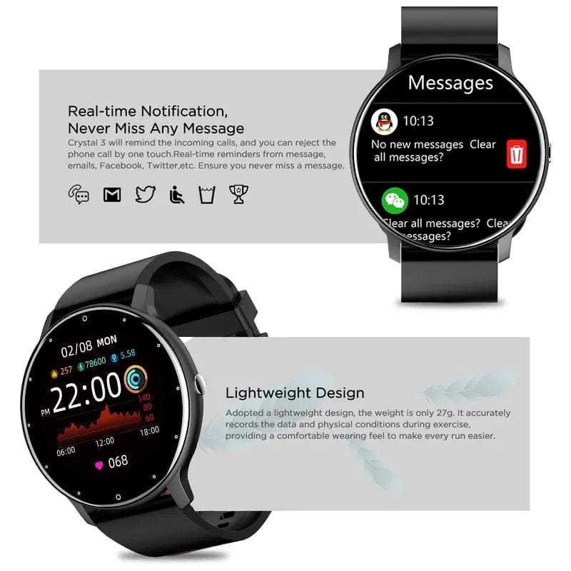 Montre Connectée Lige IP67