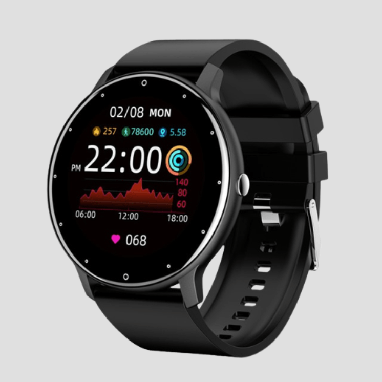 Montre Connectée Lige IP67 Noir