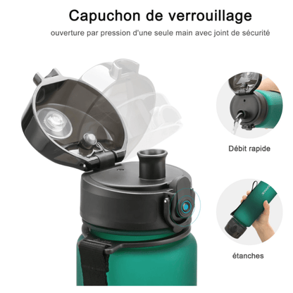 Gourde Sport Étanche uzspace® 1.0L