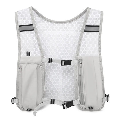 Running Hydration Vest for Women and Men, Water-Resistant, Breathable, Backpack for Runs, Hiking, Cycling, Trails, Marathons