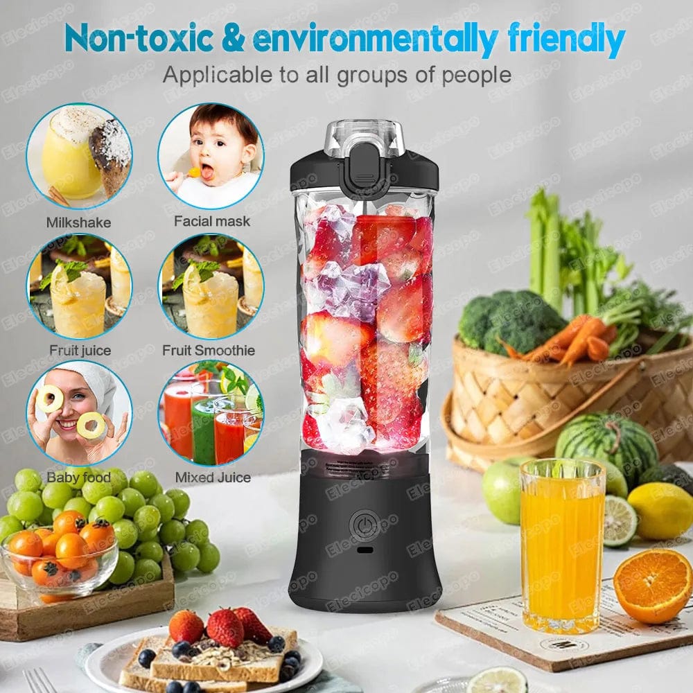 Blender Smoothie Portable Keajor Pro 600ml