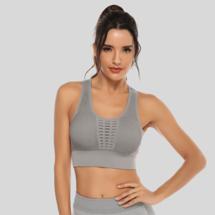 Brassière Femme Gym Gris / XS