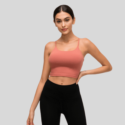 Brassière Femme Sport Orange / S