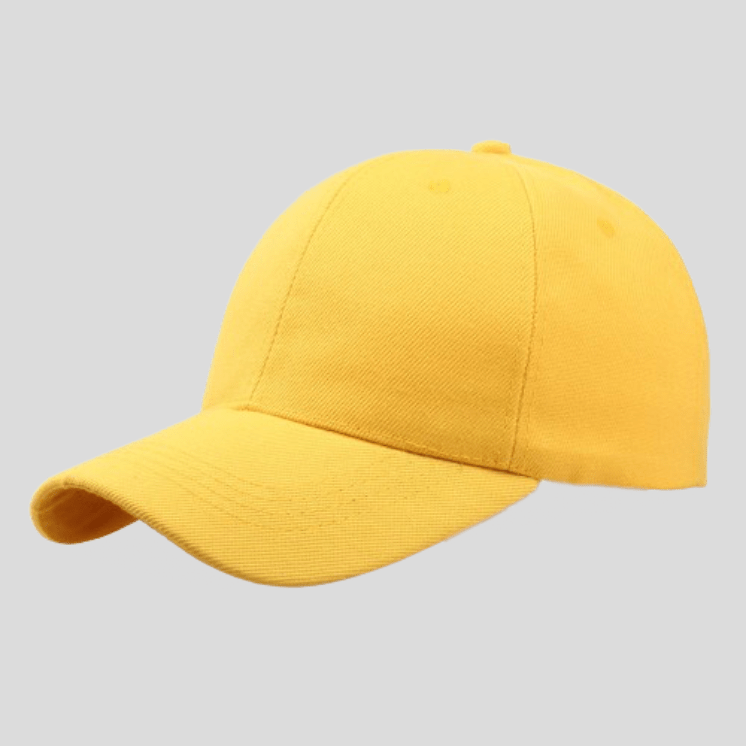 Casquette De Sport Jaune