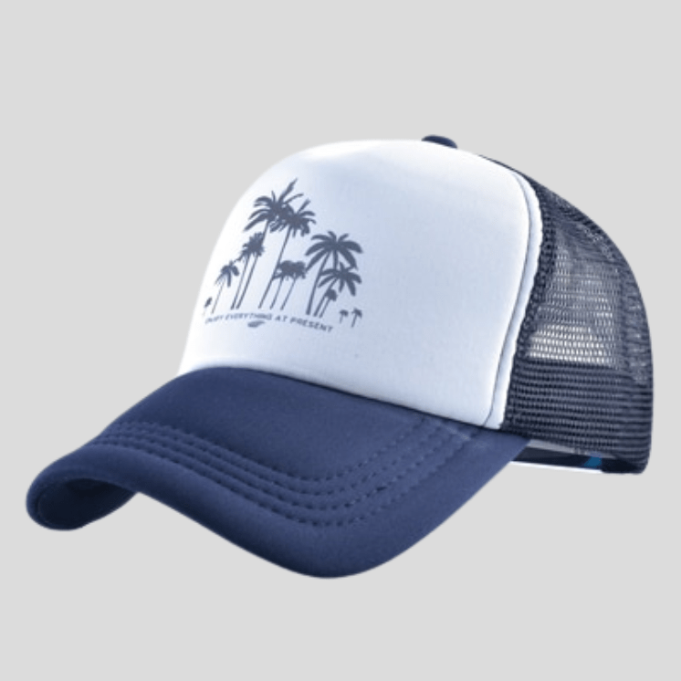 Casquette De Sport Palmiers Navy / 56-60cm