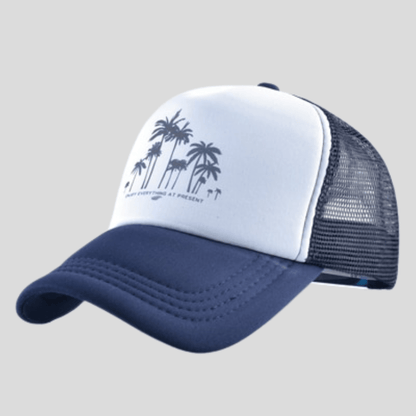 Casquette De Sport Palmiers Navy / 56-60cm