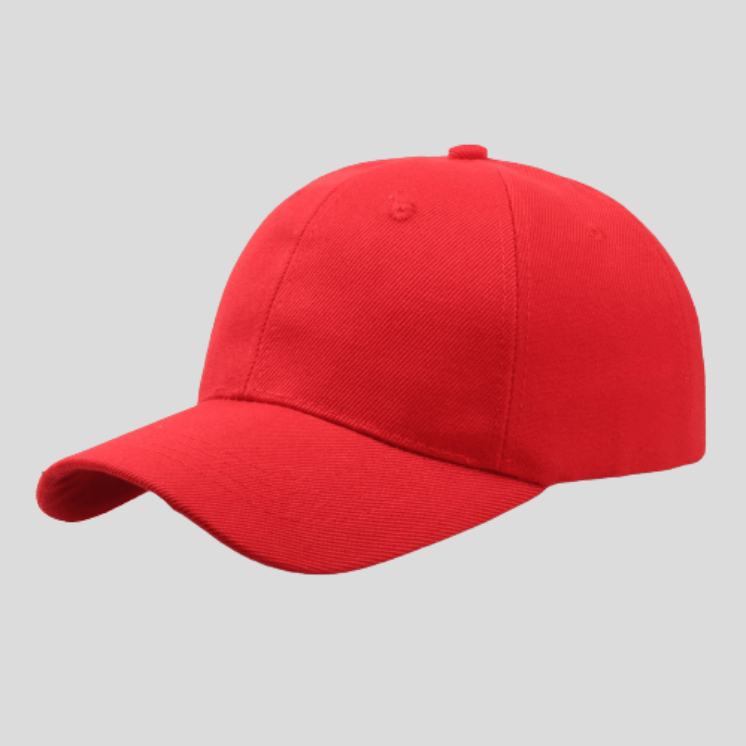 Casquette De Sport Rouge