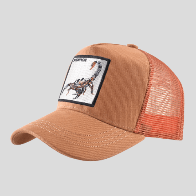 Casquette De Sport Scorpion Orange