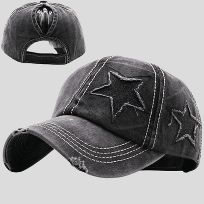 Casquette De Sport Star Denim Noir