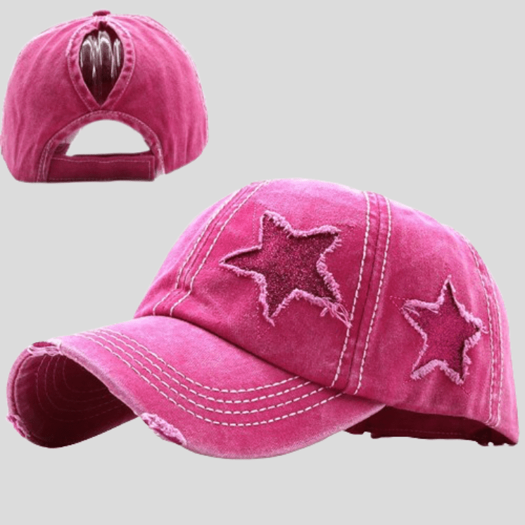 Casquette De Sport Star Denim Rose