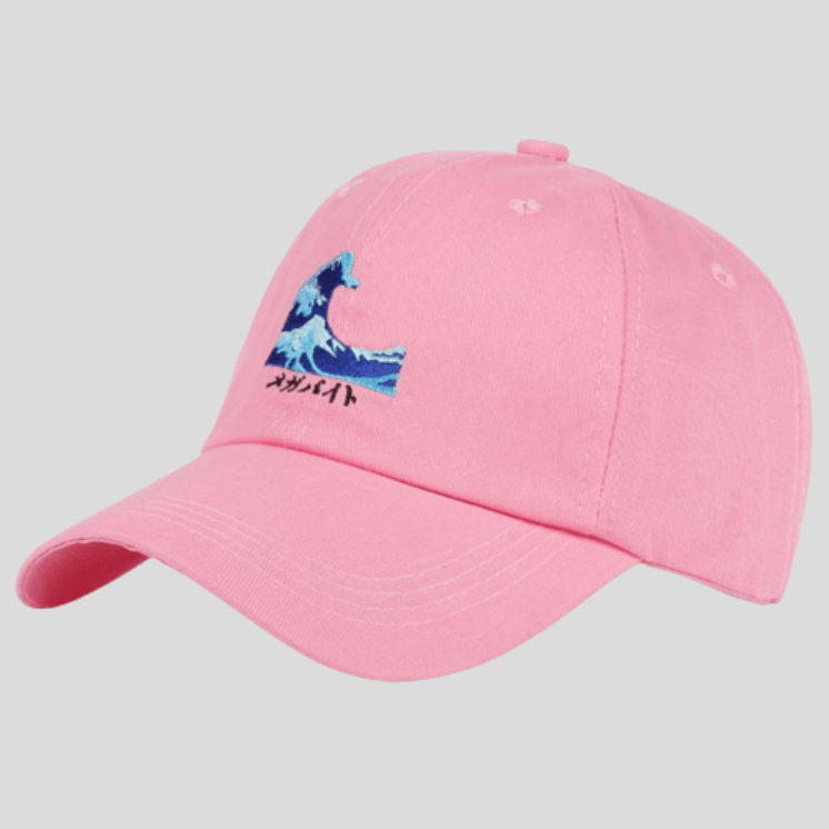 Casquette De Sport Vague Okusai Rose