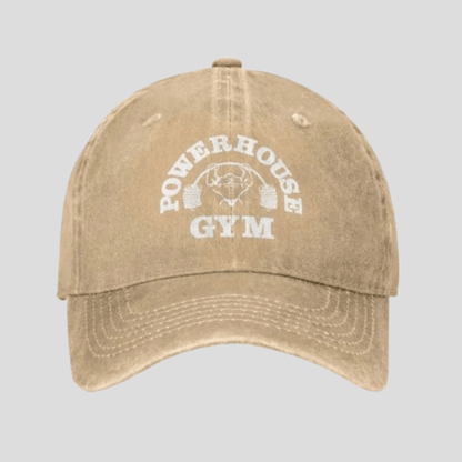 Casquette Powerhouse Gym Marron / Ajustable