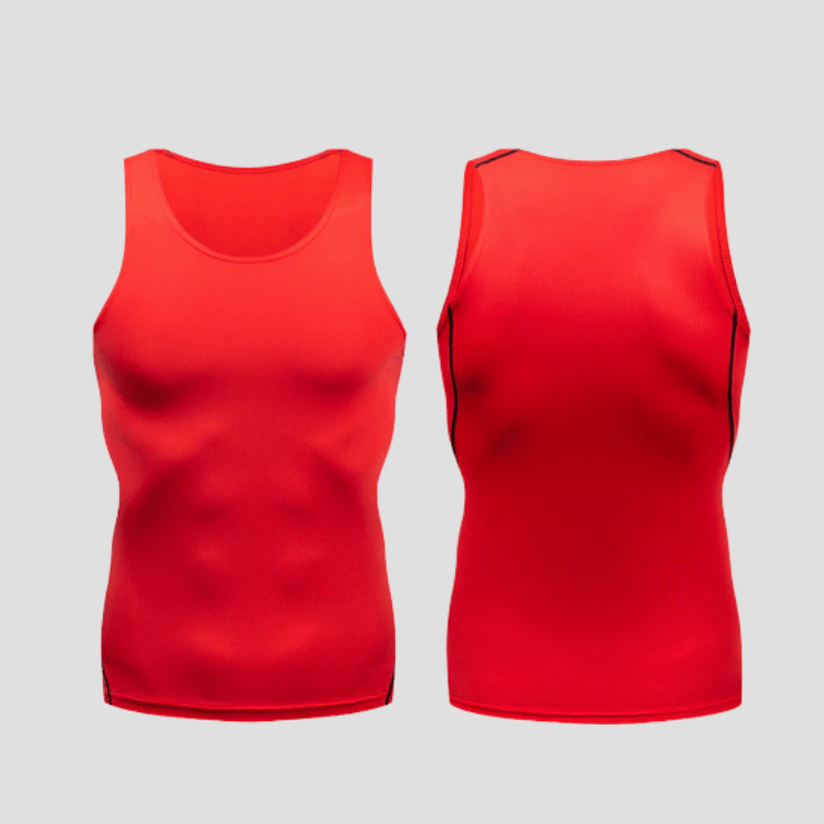 Débardeur Compression Sport Rouge / S