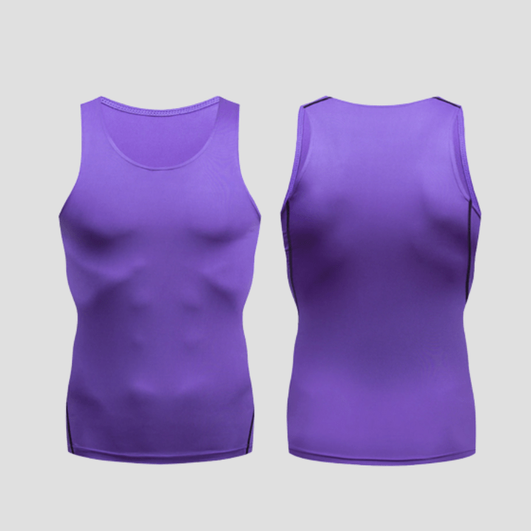 Débardeur Compression Sport Violet / S