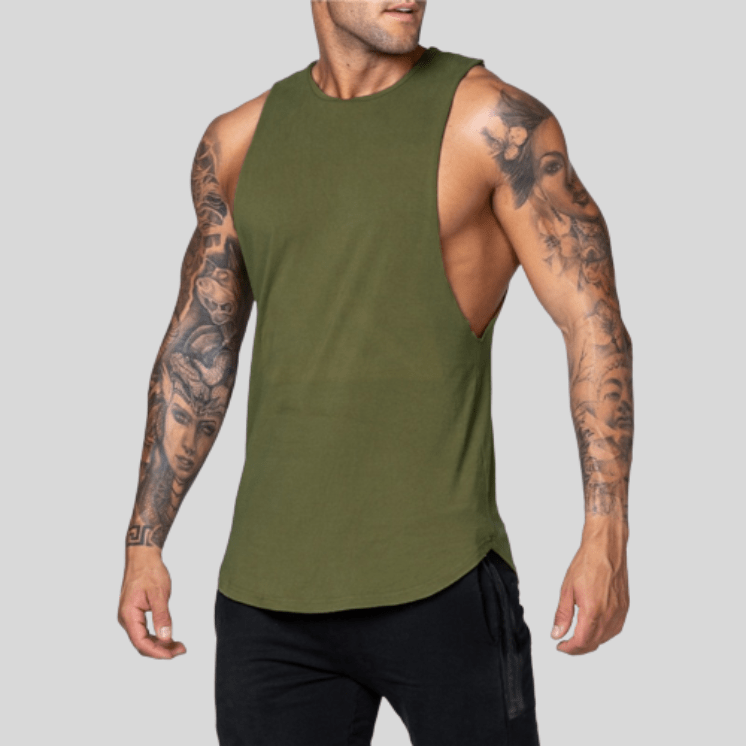 Débardeur Stringer Sport Vert / M