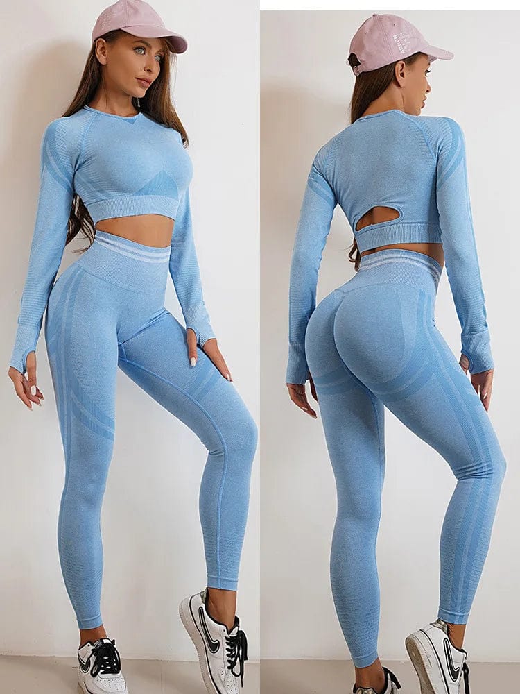 Ensemble Femme Legging Gym