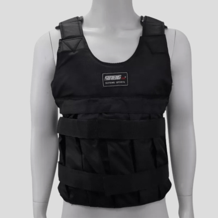 Gilet Lesté Fitness 50 Kg Noir