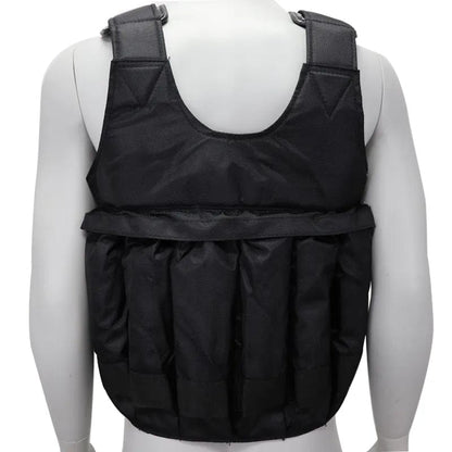 Gilet Lesté Fitness 50 Kg Noir