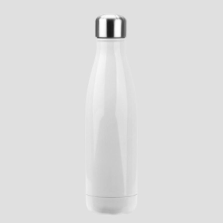 Gourde Isotherme inoxydable 500ml Blanc / 500mL