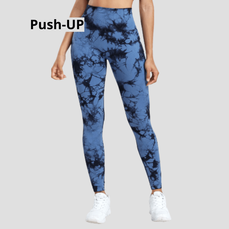 Legging Femme Camo Bleu / S