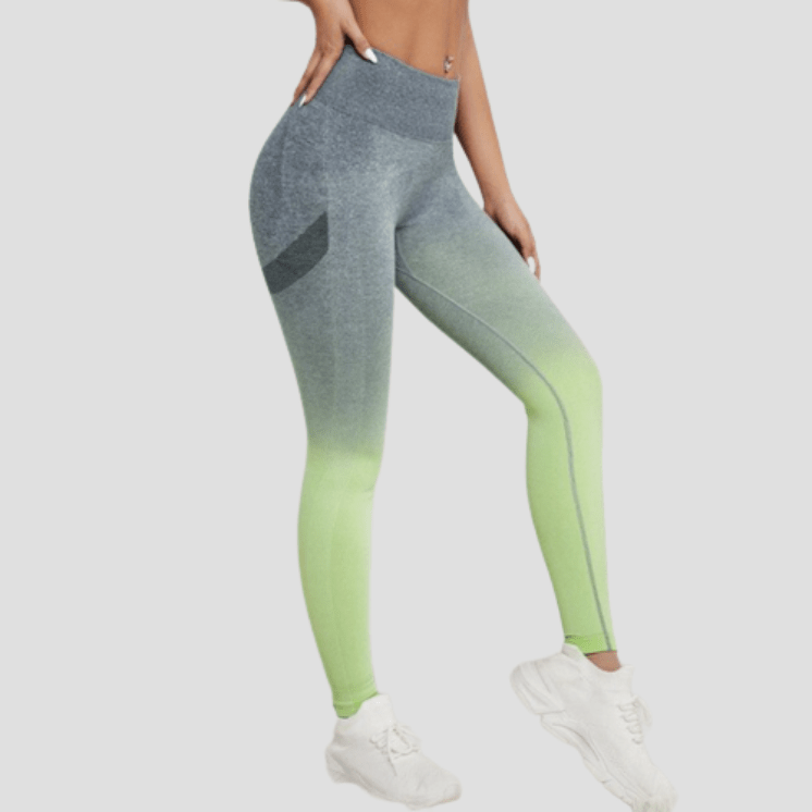 Legging Femme Dégrader Vert / S