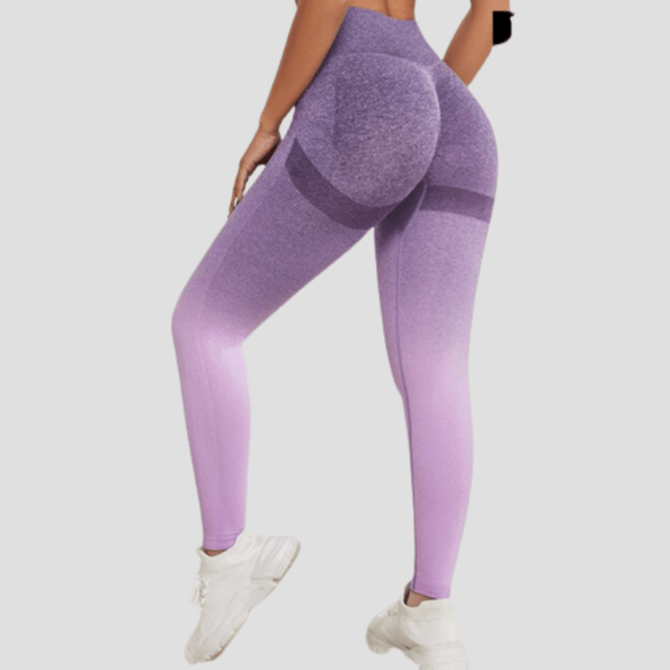 Legging Femme Dégrader Violet / S