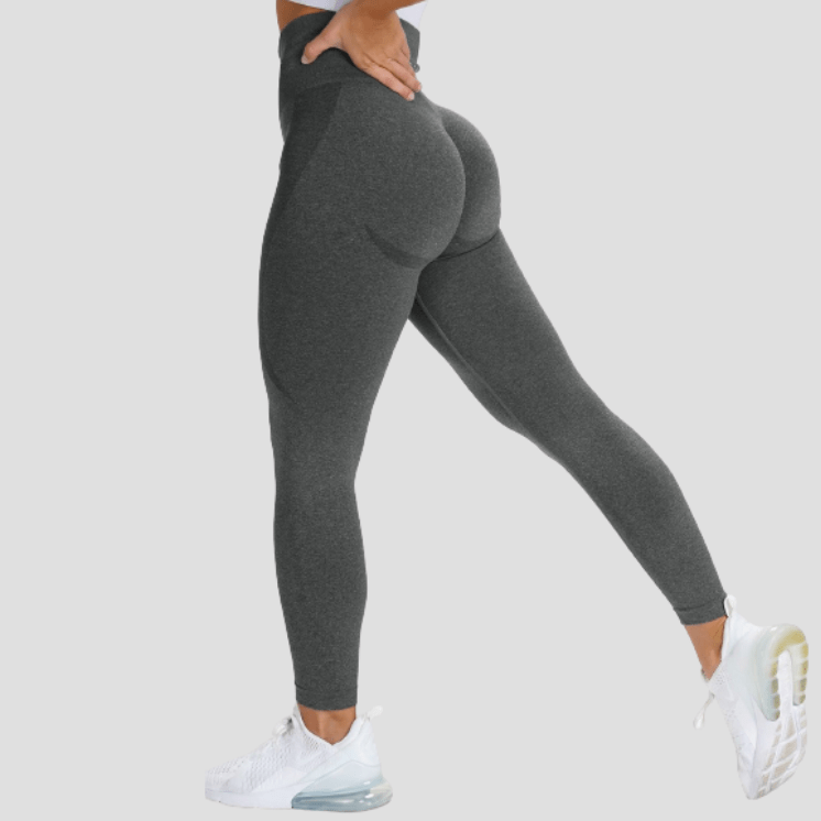 Legging Femme Fitness Gris Foncé / S