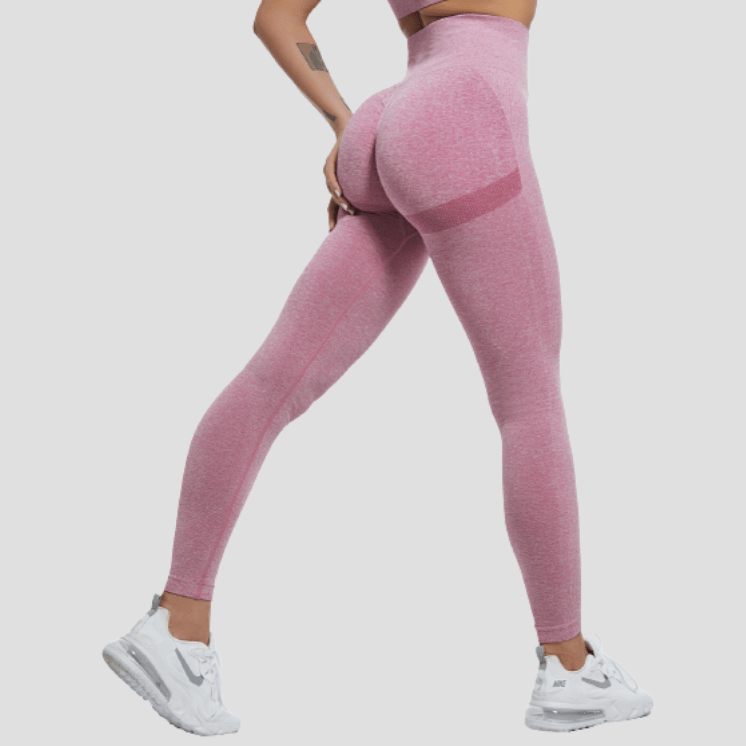 Legging Femme Push-Up Rose / S