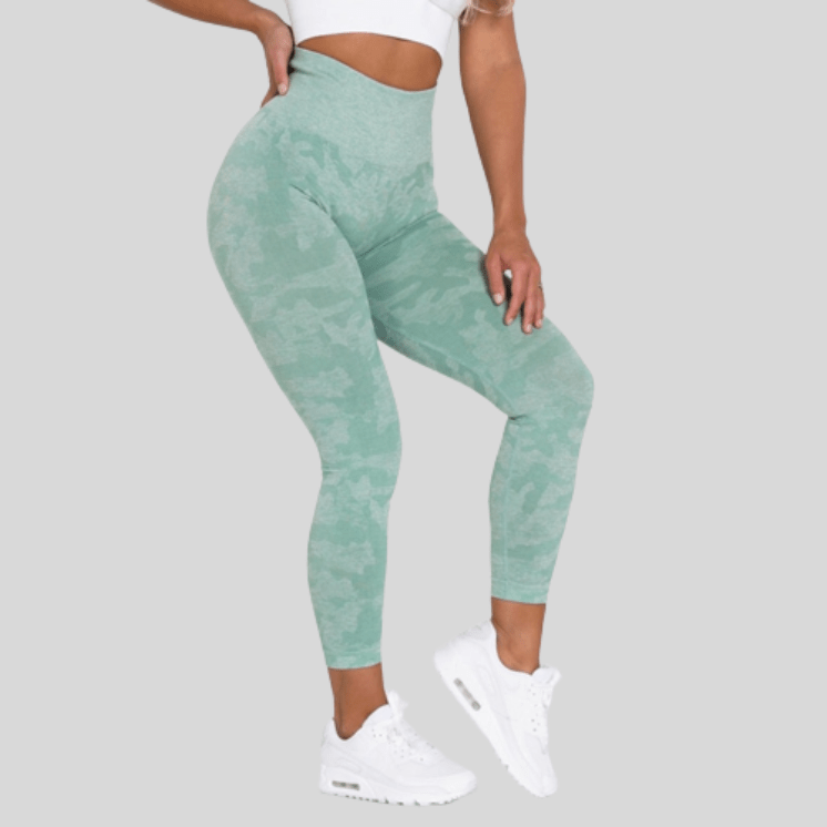 Legging Femme Tigré Vert / XS