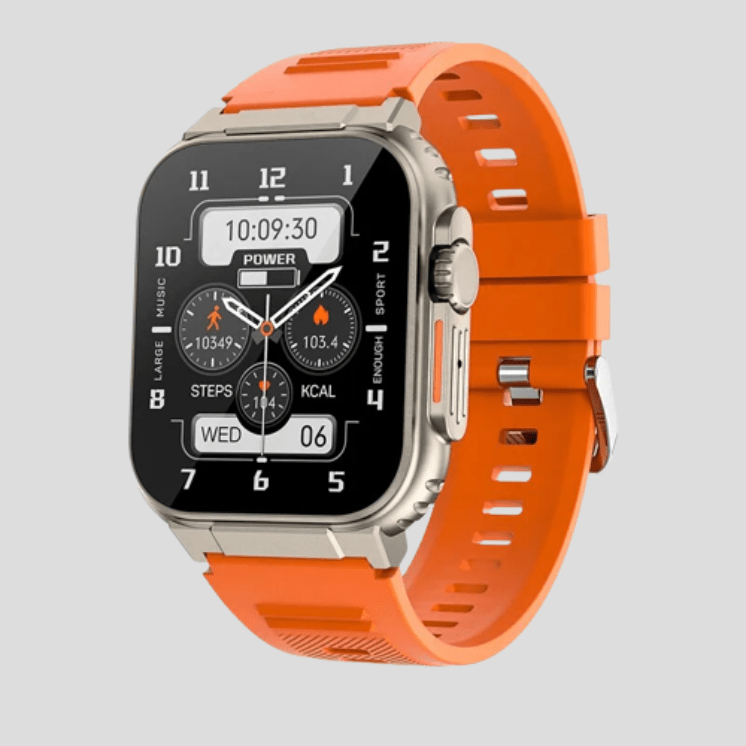 Montre Connectée Smart Watch ip68 Orange