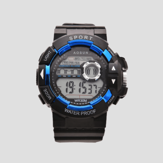 Montre Sport étanche 5 ATM Bleu