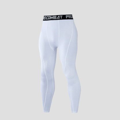 Pantalon Compression Homme Blanc / S