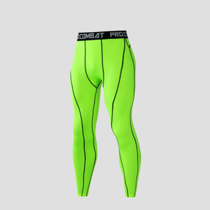 Pantalon De Compression Homme Vert / S