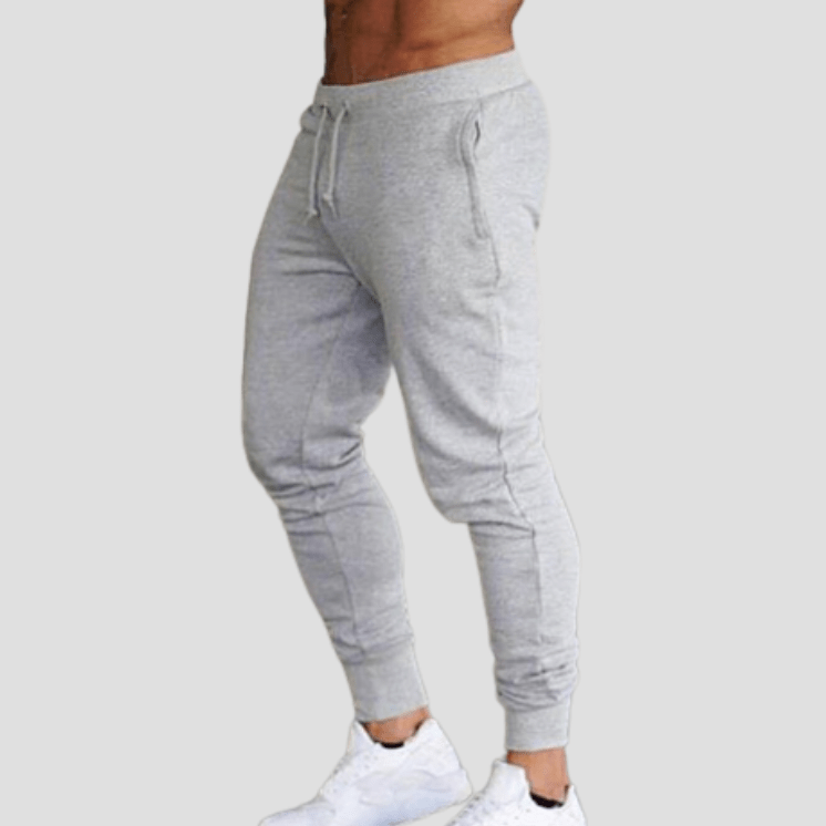 Pantalon Jogging Homme Sport Fitness S / Gris Clair