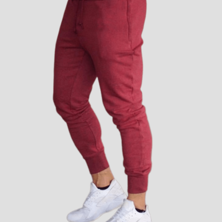 Pantalon Jogging Homme Sport Fitness S / Rouge