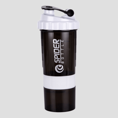 Shaker Spider Bottle 550ml Blanc