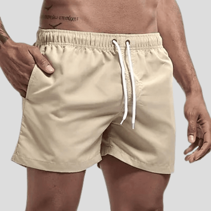 Short De Bain Homme Marron / S