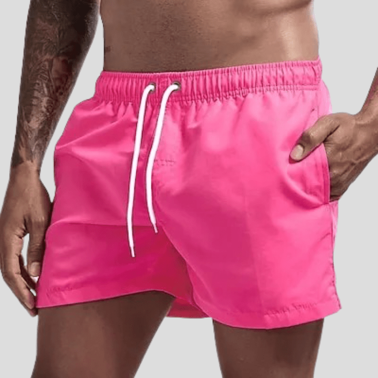 Short De Bain Homme Rose / S