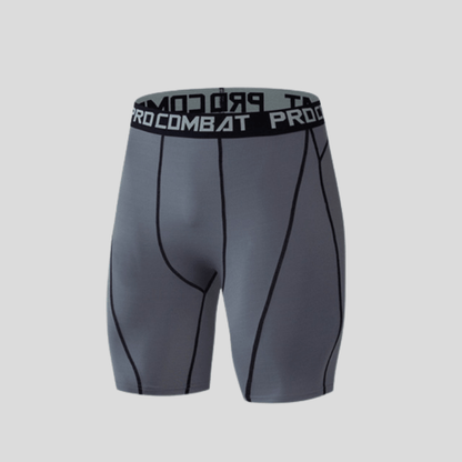 Short De Compression Pro Combat Gris / S