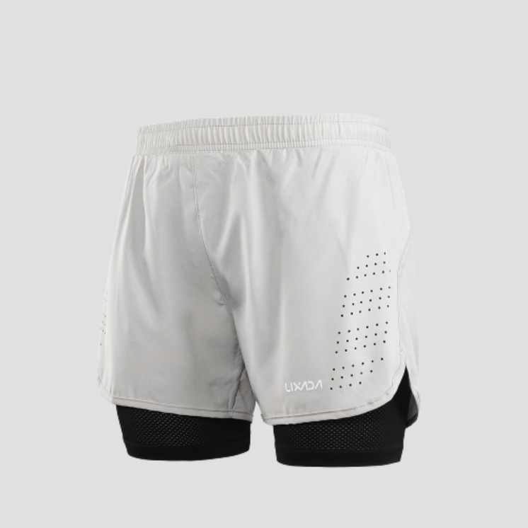 Short De Course Vexada Gris Clair / S