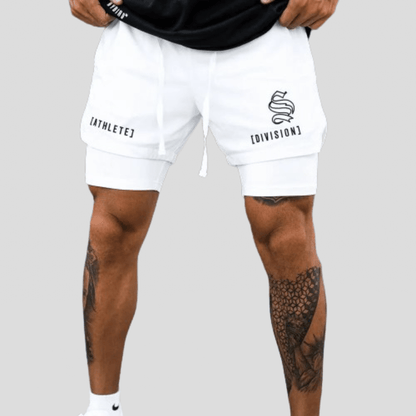 Short De Sport Athlete Division Blanc / M