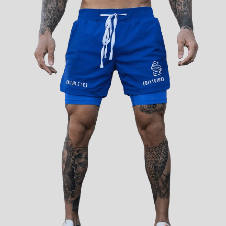 Short De Sport Athlete Division Bleu / M