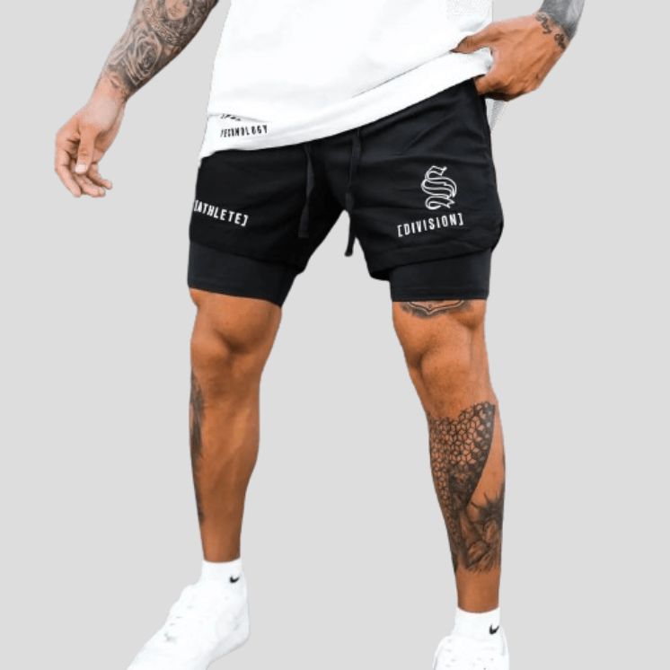 Short De Sport Athlete Division Noir / M