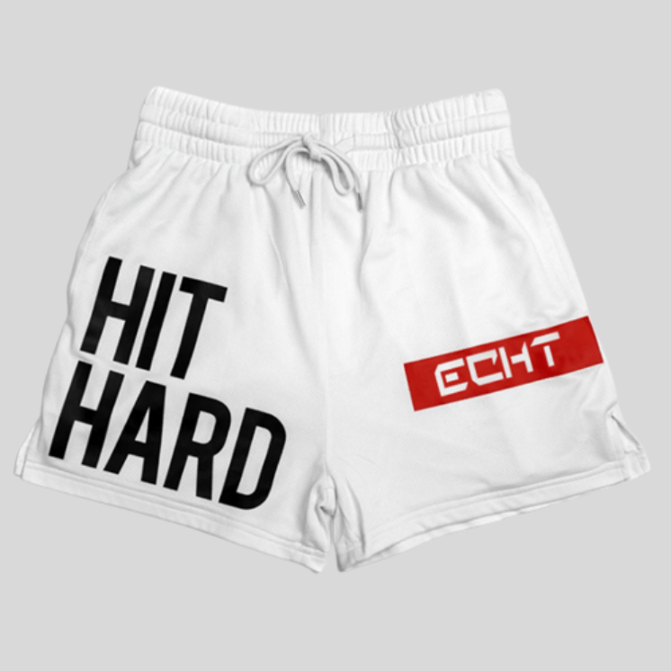 Short De Sport Hit Hard ECHT Blanc / M