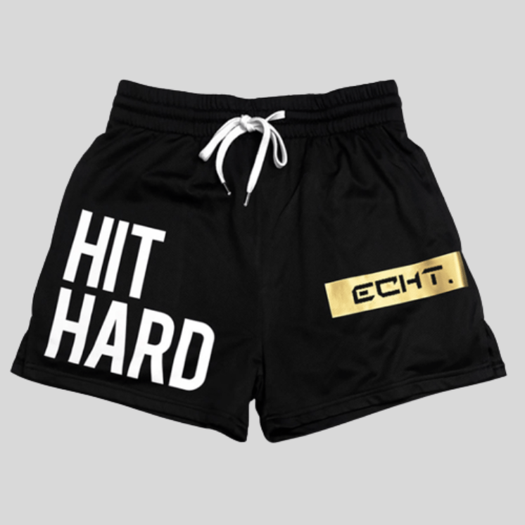 Short De Sport Hit Hard ECHT Noir / M