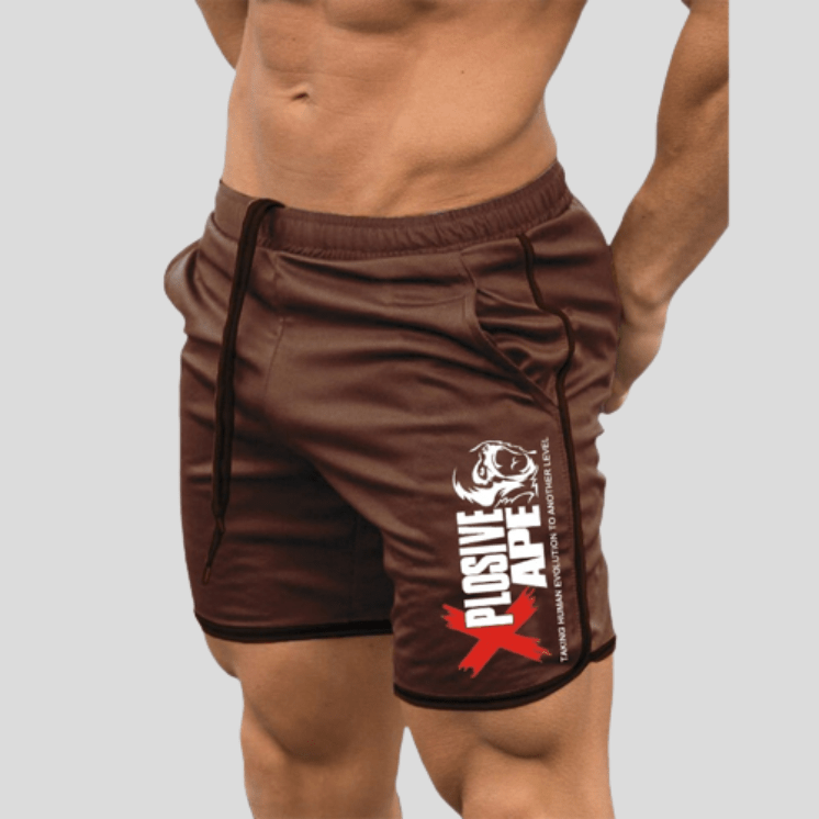 Short De Sport Plosive APE Marron / M