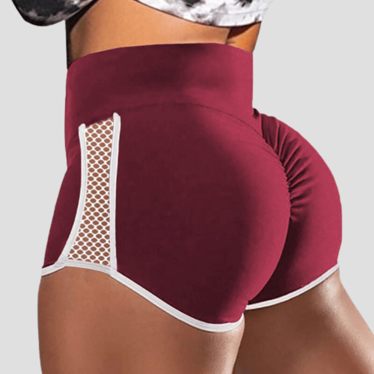 Short Femme Fitness Rouge / S