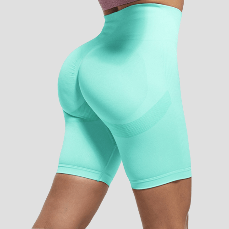 Short Femme Legging Sport Turquoise / S