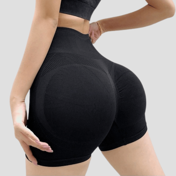 Short Femme Leggings Gym Noir / S